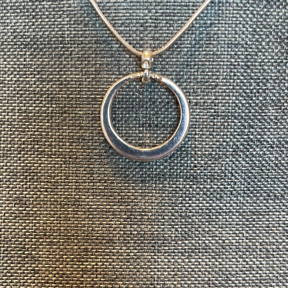 Circle Pendant Necklace - Picture 3 of 5